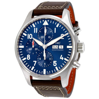 Pilot Midnight Automatic Chronograph Blue Dial Men's Watch IW377714