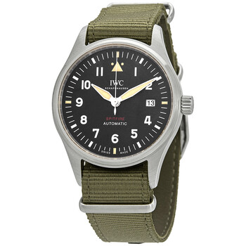 Pilot Spitfire Automatic Black Dial Men's Watch IW326801