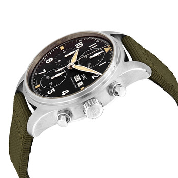 IWC IWCPilot Spitfire Chronograph Automatic Black Dial Men's Watch IW387901