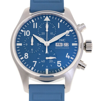Pilots Chronograph Automatic Blue Dial Men's Watch IW388117