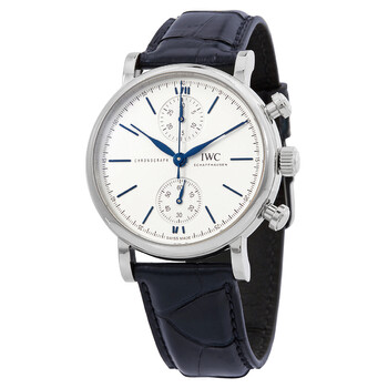 Portofino Chronograph Automatic White Dial Men's Watch IW391407