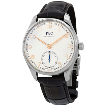 Portugieser Automatic Silver-plated Dial Men's Watch IW358303