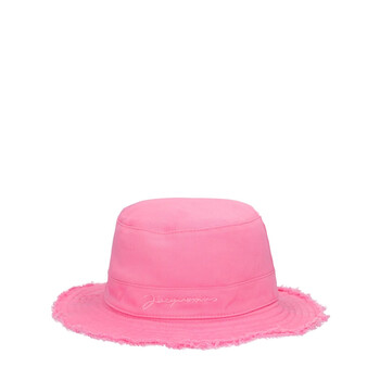 Jacquemus Kids Frill Trim Bucket Hat, Size 52 cm Q00054-97E  display picture 3