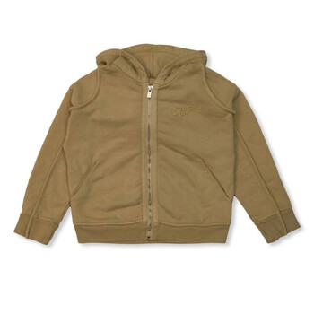 Burberry Kids EKD Cotton Zip Hoodie, Size 4Y 8088695
