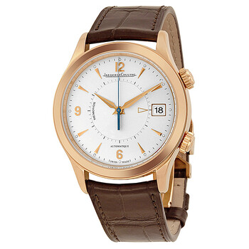 Master Memovox Silver Dial 18kt Rose Gold Brown Leather Men's Watch Q1412430 Master Memovox Silver Dial 18kt Rose Gold Brown Leather Men's Watch Q1412430