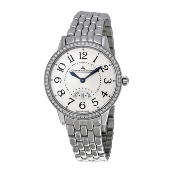 Rendez-Vous White Dial Diamond Bezel Stainless Steel Ladies Watch Q3478121