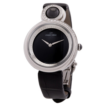 Lady 8  Diamond Automatic Black Dial Ladies Watch J014500240