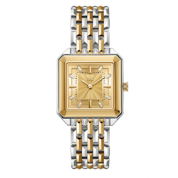 Versace Mosaic Quartz Diamond Gold Dial Ladies Watch  display picture 2