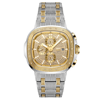 Heist Quartz Diamond Gold Dial Men's Watch J6380B Heist Quartz Diamond Gold Dial Men's Watch J6380B