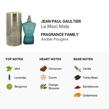 Men's Le Maxi Male EDT Spray 6.7 oz Fragrances 3423470475852