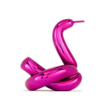 Balloon Swan (Magenta)