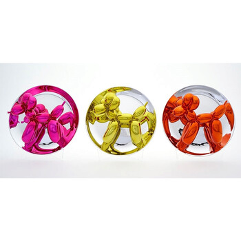 Set of 3 Balloon Dogs Magenta, Yellow and Orange JKOONSS3BDMYO15 Set of 3 Balloon Dogs Magenta, Yellow and Orange JKOONSS3BDMYO15