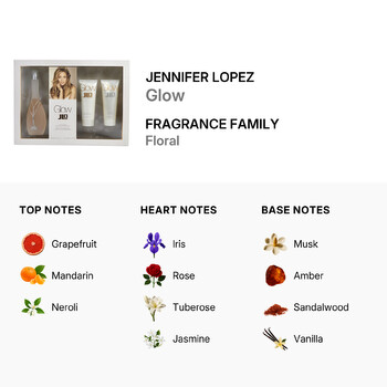 Ladies Glow 3pcs EDT Gift Set Sets 5050456083244