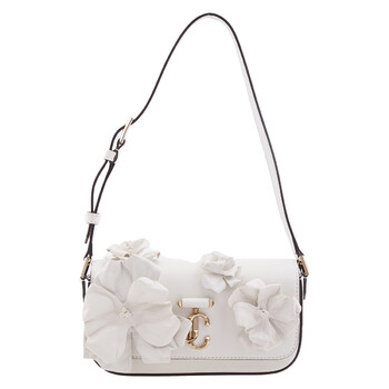 Avenue Floral Applique Shoulder Bag