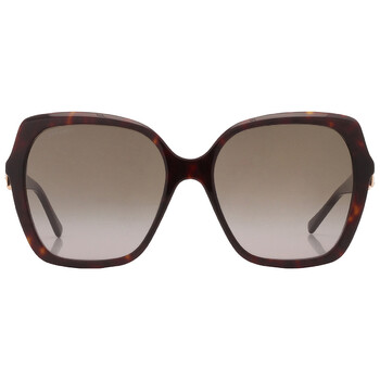 Jimmy Choo Brown Gradient Square Ladies Sunglasses BETT/S 0LHF/HA 
