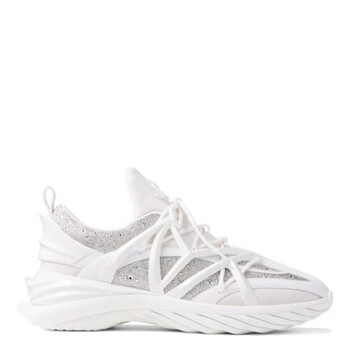 Jimmy Choo Cosmos/F Crystal Embellished Low-top Sneakers, Brand