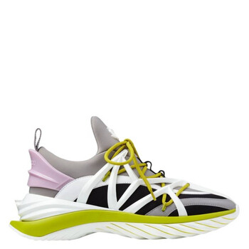 Jimmy Choo Cosmos/M Neoprene Low-Top Sneakers, Brand Size 40 ( US