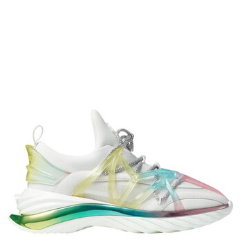 Jimmy Choo Men's Ultraviolet Mix Cosmos/M Low-Top Trainers, Brand