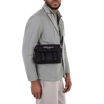 Eli Logo Print Nylon Crossbody