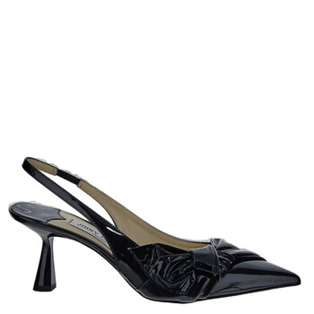 Jimmy Choo Zalea 65 Plexi Pointed-Toe Pumps, Brand Size 34.5 ( US