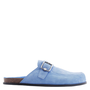 Etta Velvet Suede Mules J000164622-DENIM