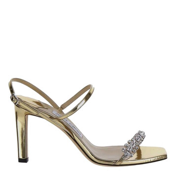 JIMMY CHOO Meira 85 サンダル Jimmy Choo Women's Meira 85 Embellished High Heel Slide