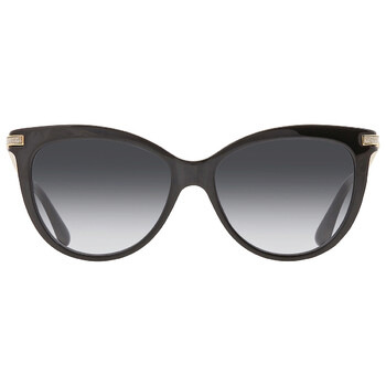 Jimmy Choo Grey Gradient Round Ladies Sunglasses ILANA/F/SK