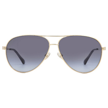 Grey Shaded Pilot Ladies Sunglasses JIMENA/S 0LKS/GB 60