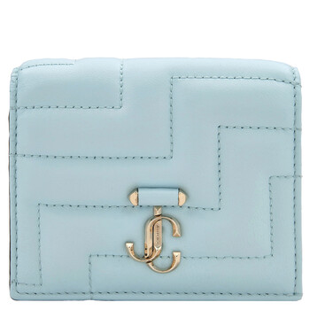 カードケース・名刺入れ JIMMY CHOO UMIKA JC LOGO PATTERN CARD CASE Umika | Black/Gold Calf Leather SLG | JIMMY CHOO