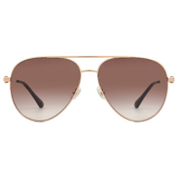 Brown Gradient Pilot Ladies Sunglasses OLLY/S 0DDB/HA 60