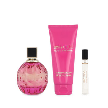 Ladies Rose Passion 3pcs EDP Gift Set Fragrances 3386460142663