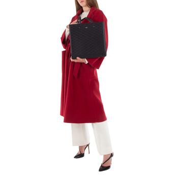 North-South Jacquard Tote Bag