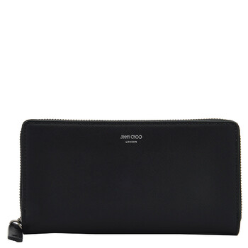 Salvatore Ferragamo Men's Embossed Long Leather Wallet
