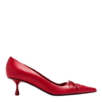 シューズ・サンダルその他 FERRAGAMO Woman Pumps Red 763795 005 Ferragamo Patent Leather Vara Bow Pumps, Size 8 01G045