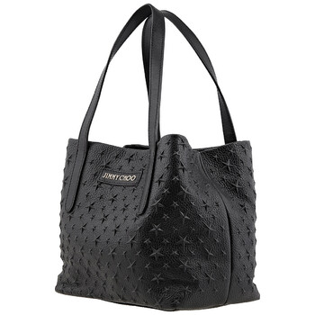 JIMMY CHOO SOFIA/S BLACK スタッズ ハンドバッグ JIMMY CHOO Star Studs Sophia S Shoulder Bag Leather Black Women's