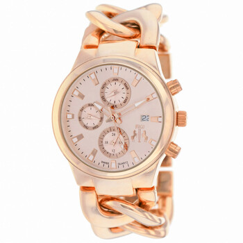 Lev Multi-Function Rose Dial Ladies Watch  JV1224