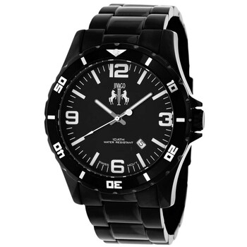 Ultimate Quartz Black Dial Men's Watch JV6110