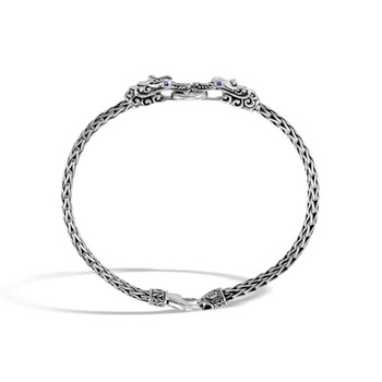 Legends Naga Sterling Silver Station Bracelet - Bbs651041bspxm BBS651041BSPXM