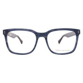 Demo Square Men's Eyeglasses V415 0BLE 54