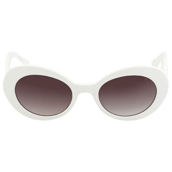 Michael Kors Burano Brown Oval Ladies Sunglasses MK2198 310073 59 