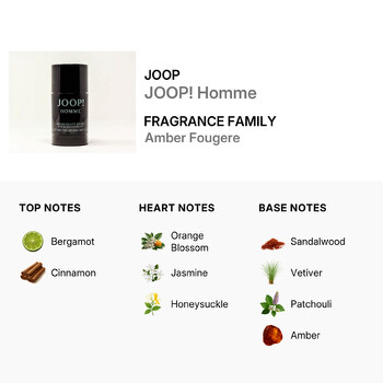 Men's JOOP! Homme Deodorant Stick 2.4 oz Fragrances 3616302018468