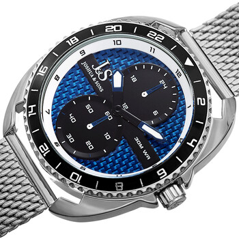 Military Time Men's Watch JX136SSBU Military Time Men's Watch JX136SSBU