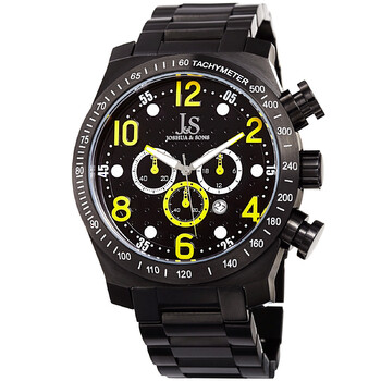 Chronograph Quartz Black Dial Men's Watch JX127YL