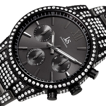 Crystal Black Dial Men's Watch JX138BK Crystal Black Dial Men's Watch JX138BK