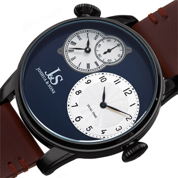 Dual Time Quartz Blue Dial Men's Watch JX142GNBR Dual Time Quartz Blue Dial Men's Watch JX142GNBR