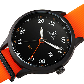 GMT Black Dial Men's Watch JX147OR GMT Black Dial Men's Watch JX147OR