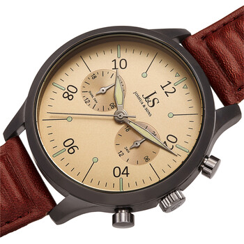 Quartz Beige Dial Men's Watch JX146GNBR Quartz Beige Dial Men's Watch JX146GNBR