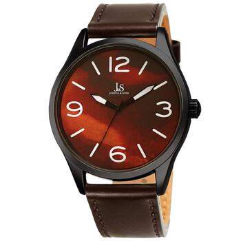 Quartz Red Dial Men's Watch JX144BR
