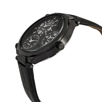 Joshua & Sons Black See Through Dial Men's Watch JX119BK Joshua & Sons Black See Through Dial Men's Watch JX119BK