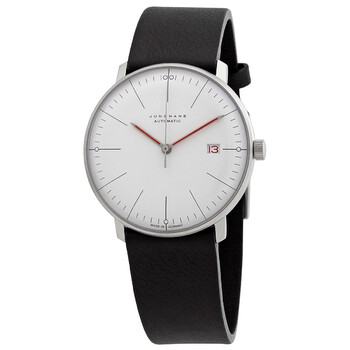 Max Bill Automatic Bauhaus White Dial Men's Watch 027/4009.02